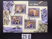 Znaczki , zwierzęta , bloczki stemplowane 256 [ 15 bloczków ]