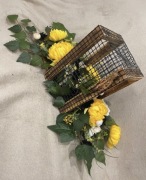 Kompozycja, stroik, wiązanka na cmentarz, grób