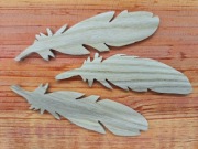 Piórko z drewna - rękodzieło