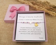 Bransoletka dla matki chrzestnej podziękowanie zapytanie chrzest rodzice