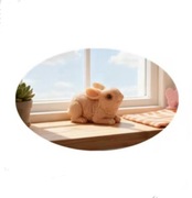 Duży KRÓLIK Wielkanocna forma silikonowa 6.7*9.8 do Świec Wosku Odlewów 