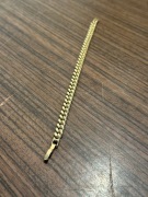 Ładna pozłacana bransoletka 