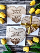 Duży (15cm) magnes- podziekowanie dla gości,  pierwsza komunia święta