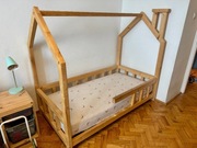 Porządne Łóżko łóżeczko dla dziecka Domek 160x80cm materac Warszawa