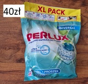 PERLUX 45 szt Kapsułki do prania uniwersalne żel + proszek w jednym