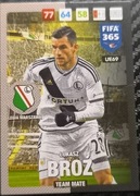 PANINI UPDATE 2017 FIFA 365 TEAM MATE LEGIA WARSZAWA BROZ UE69