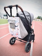 Hamak dostawka do wózka PinkVin Multimum pasy bezpieczeństwa