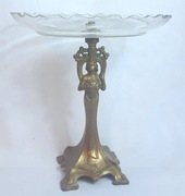 Secesyjna Patera Figura Nimfa  Art Nouveau Jugendstil 1900 Secesja