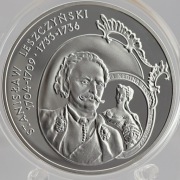 Moneta 10 zł Stanisław Leszczyński 2003r.