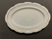 KPM Rubens duży półmisek porcelana antyk perełka