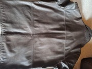 Kurtka skórzana brązowa 