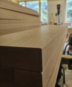 Bukowe parapety / schody / półki na wymiar Buk parzony pozbawiony naprężeń