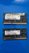 Pamięć Ram ELPIDA 2GB 2Rx8 PC3-8500S-7-10-F1   2 x 2GB
