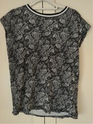 Czarny t-shirt Reserved