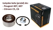 Łożysko koła przód do Peugeot 406 508 607 Citroen C5 C6