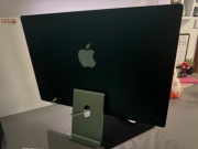 IMAC 24 M1 8GB zielony klawiatura i myszka