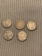 20 gr 1991( 5 sztuk)