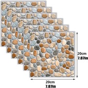 Naklejki na płytki, 24 sztuki, na płytki ścienne, wodoodporne,