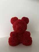 Miś z róż z drukarki 3d