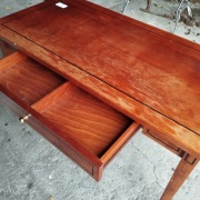 Stół stolik 120 x 60 x 76 cm lite drewno -  transport
