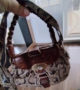 Torebka imitacja skóry węża River Island .