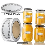 Karteczki samoprzylepne na słoiki.