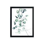 Autorska akwarela roślinna 30x40 cm, MINIMAL III