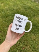 Kubek biały 330 ml najlepsze na stres