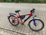 Rower elektryczny 24v Rama Aluminium