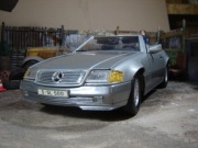 Mercedes Benz 500SL Maisto 1989 1:18 bez pudła