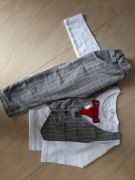 Dresowy garniturek na roczek r.74