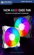 Wentylator ARGB UPSIREN UF-14 140mm 4pin PWM