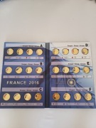 EURO FRANCE 2016 - Numizmat Medal Moneta Medale  Album kompletny