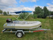 Ponton Zodiac Fast Roller 340 Acti-v, silnik SUZUKI DF 15, przyczepka