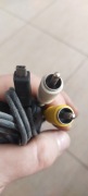 Kabel AV mini USB - RCA (video/audio)