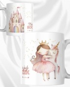 Kubek z nadrukiem, prezent dla Dziewczynki, na Roczek, na 1 Urodziny