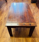 Stolik Kawowy lite drewno akacja OXFORD