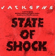 WINYL The Jacksons–State of Shock 7" Single 1984 Jackson & Mick Jagger