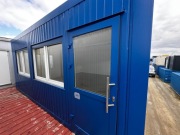 KONTENER BIUROWY SOCJALNY MIESZKALNY PODWÓJNY DUO 6x6 