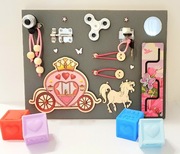 Tablica manipulacyjna sensoryczna Montessori