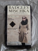 Szal szalik 100% naturalne futro królika Badgley Mischka 
