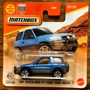 Matchbox 2026 1997 TOYOTA RAV4 OFF ROAD 33/125 JHN57 Nowość 1:64