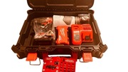 Milwaukee M18 FPD3-502X FUEL SET PLUS EXTRA PACKOUT kufer i wiertła