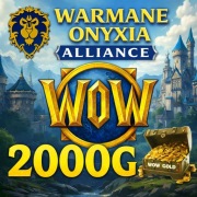 WOW WARMANE ONYXIA Gold 2000 Alliance