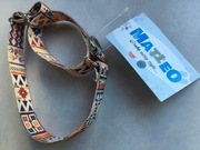 obroża zaciskowa martingale ze wzorem boho, rozmiar średni, NOWE