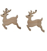 Renifer Bombka 100x70mm