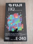 FUJI E-240 HQ A nowa kaseta VHS UNIKAT PEWEX 