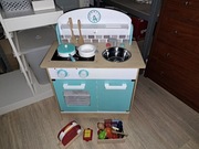 Drewniana kuchnia + drewniane dodatki