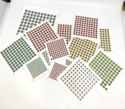 Oczy do przynęt full real, zestaw 4,5,7mm ok 1600szt  TANIO