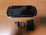 PSP 3004 Black Ark-4 cIPL bateria, adapter USB-C/ kart SD.